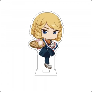 Anime dr.stone Cosplay Cute Acrylic Figure Stand Plate Saionji Ukyo Ogawa Yuzuriha Custom Charm Phone Personalized, Keychain, Mô Hình Đứng Standee Anime, In 2 Mặt, Cao 6cm, Trang Trí Decor Bàn Học, Balo