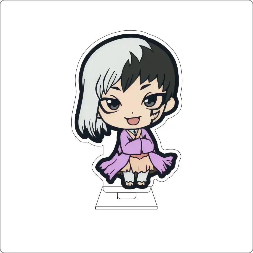 Anime dr.stone Cosplay Cute Acrylic Figure Stand Plate Saionji Ukyo Ogawa Yuzuriha Custom Charm Phone Personalized, Keychain, Mô Hình Đứng Standee Anime, In 2 Mặt, Cao 6cm, Trang Trí Decor Bàn Học, Balo 3 Anime dr.stone Cosplay Cute Acrylic Figure Stand Plate Saionji Ukyo Ogawa Yuzuriha Custom Charm Phone Personalized, Keychain, Mô Hình Đứng Standee Anime, In 2 Mặt, Cao 6cm, Trang Trí Decor Bàn Học, Balo - Ảnh 3