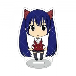Anime Fairy Tail Acrylic Stand Figure Natsu Lucy Gray Erza Wendy Plue Happy Keychain Custom Charm Phone Personalized, Keychain, Mô Hình Đứng Standee Anime, In 2 Mặt, Cao 6cm, Trang Trí Decor Bàn Học, Balo
