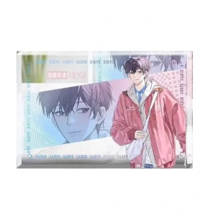 Anime Fake Slackers Acrylic Stand Figure He Chao Xie Yu Standing Model Plate Cosplay Props Custom Charm Phone Personalized, Keychain, Mô Hình Đứng Standee Anime, In 2 Mặt, Cao 6cm, Trang Trí Decor Bàn Học, Balo
