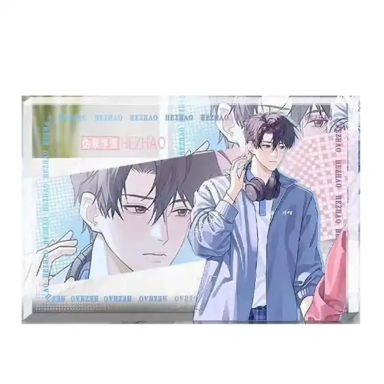 Anime Fake Slackers Acrylic Stand Figure He Chao Xie Yu Standing Model Plate Cosplay Props Custom Charm Phone Personalized, Keychain, Mô Hình Đứng Standee Anime, In 2 Mặt, Cao 6cm, Trang Trí Decor Bàn Học, Balo 2 Anime Fake Slackers Acrylic Stand Figure He Chao Xie Yu Standing Model Plate Cosplay Props Custom Charm Phone Personalized, Keychain, Mô Hình Đứng Standee Anime, In 2 Mặt, Cao 6cm, Trang Trí Decor Bàn Học, Balo - Ảnh 2