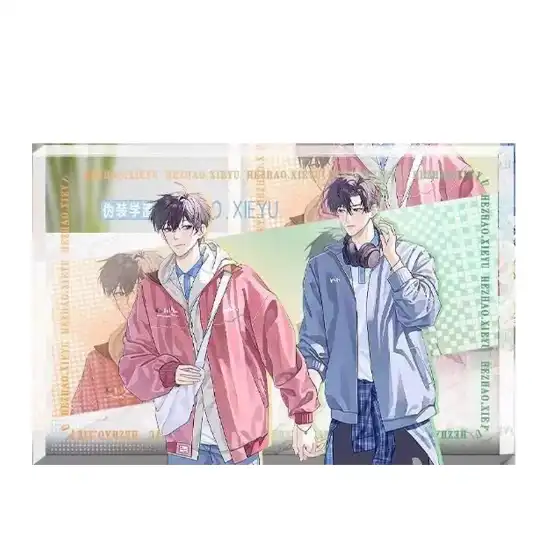 Anime Fake Slackers Acrylic Stand Figure He Chao Xie Yu Standing Model Plate Cosplay Props Custom Charm Phone Personalized, Keychain, Mô Hình Đứng Standee Anime, In 2 Mặt, Cao 6cm, Trang Trí Decor Bàn Học, Balo 3 Anime Fake Slackers Acrylic Stand Figure He Chao Xie Yu Standing Model Plate Cosplay Props Custom Charm Phone Personalized, Keychain, Mô Hình Đứng Standee Anime, In 2 Mặt, Cao 6cm, Trang Trí Decor Bàn Học, Balo - Ảnh 3