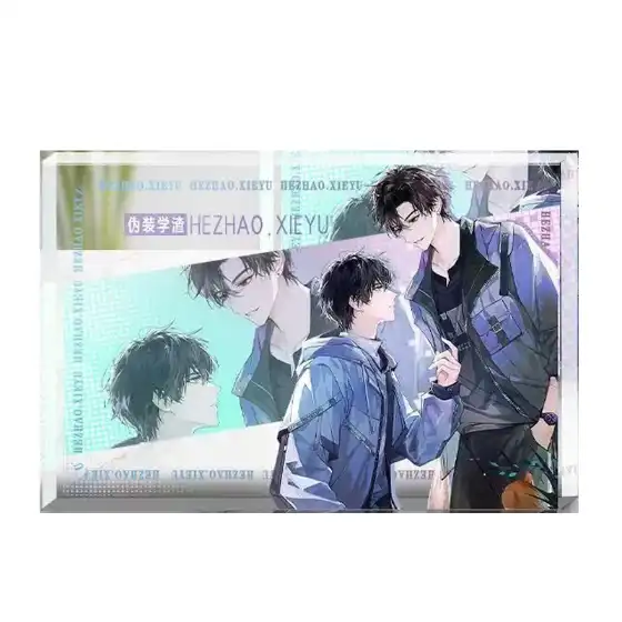 Anime Fake Slackers Acrylic Stand Figure He Chao Xie Yu Standing Model Plate Cosplay Props Custom Charm Phone Personalized, Keychain, Mô Hình Đứng Standee Anime, In 2 Mặt, Cao 6cm, Trang Trí Decor Bàn Học, Balo 4 Anime Fake Slackers Acrylic Stand Figure He Chao Xie Yu Standing Model Plate Cosplay Props Custom Charm Phone Personalized, Keychain, Mô Hình Đứng Standee Anime, In 2 Mặt, Cao 6cm, Trang Trí Decor Bàn Học, Balo - Ảnh 4