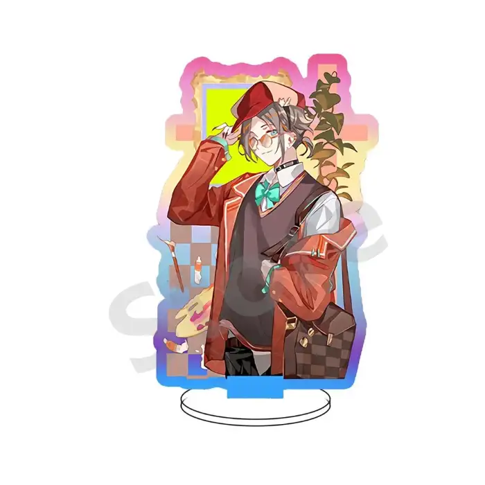 Anime Fans Nijisanji Rainbow Society Vtuber Figures Ren Zotto Aster Arcadia Cosplay Acrylic Custom Charm Phone Personalized, Keychain, Mô Hình Đứng Standee Anime, In 2 Mặt, Cao 6cm, Trang Trí Decor Bàn Học, Balo 2 Anime Fans Nijisanji Rainbow Society Vtuber Figures Ren Zotto Aster Arcadia Cosplay Acrylic Custom Charm Phone Personalized, Keychain, Mô Hình Đứng Standee Anime, In 2 Mặt, Cao 6cm, Trang Trí Decor Bàn Học, Balo - Ảnh 2