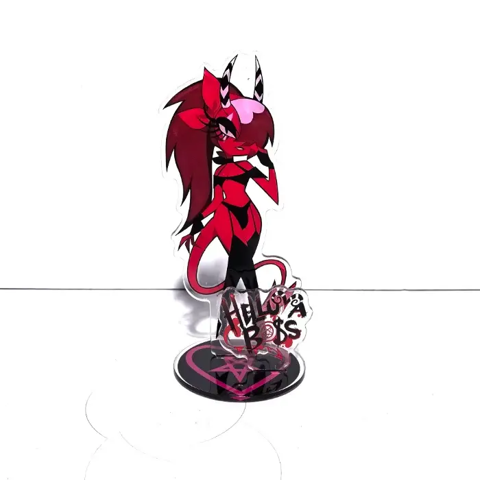 Anime Figure Acrylic Stand Model Plate Alastor Fizzarolli Angel Desk Decor Standing Sign Game Custom Charm Phone Personalized, Keychain, Mô Hình Đứng Standee Anime, In 2 Mặt, Cao 6cm, Trang Trí Decor Bàn Học, Balo 2 Anime Figure Acrylic Stand Model Plate Alastor Fizzarolli Angel Desk Decor Standing Sign Game Custom Charm Phone Personalized, Keychain, Mô Hình Đứng Standee Anime, In 2 Mặt, Cao 6cm, Trang Trí Decor Bàn Học, Balo - Ảnh 2