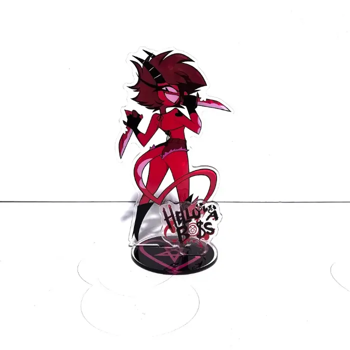 Anime Figure Acrylic Stand Model Plate Alastor Fizzarolli Angel Desk Decor Standing Sign Game Custom Charm Phone Personalized, Keychain, Mô Hình Đứng Standee Anime, In 2 Mặt, Cao 6cm, Trang Trí Decor Bàn Học, Balo 5 Anime Figure Acrylic Stand Model Plate Alastor Fizzarolli Angel Desk Decor Standing Sign Game Custom Charm Phone Personalized, Keychain, Mô Hình Đứng Standee Anime, In 2 Mặt, Cao 6cm, Trang Trí Decor Bàn Học, Balo - Ảnh 5