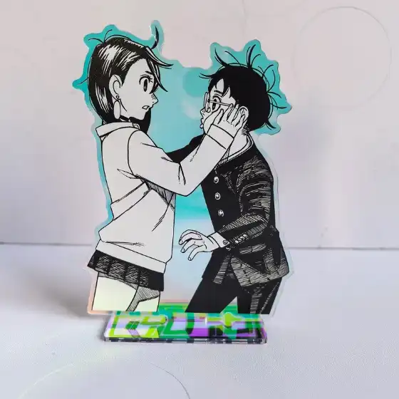 Anime Figure Dan Da Dan Momo Laser Acrylic Keychain Stand Model Plate Fans Bag Gift Display Custom Charm Phone Personalized, Keychain, Mô Hình Đứng Standee Anime, In 2 Mặt, Cao 6cm, Trang Trí Decor Bàn Học, Balo 7 Anime Figure Dan Da Dan Momo Laser Acrylic Keychain Stand Model Plate Fans Bag Gift Display Custom Charm Phone Personalized, Keychain, Mô Hình Đứng Standee Anime, In 2 Mặt, Cao 6cm, Trang Trí Decor Bàn Học, Balo - Ảnh 7
