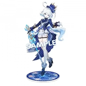 Anime Figure Furina Zhongli Arlecchino Xiao Yae Miko Yelan Acrylic Stand Model Plate Desk Custom Charm Phone Personalized, Keychain, Mô Hình Đứng Standee Anime, In 2 Mặt, Cao 6cm, Trang Trí Decor Bàn Học, Balo