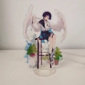 Anime Figure Game Wanderer Xiao Barbatos Cosplay Acrylic Stand Model Plate Desk Decor Custom Charm Phone Personalized, Keychain, Mô Hình Đứng Standee Anime, In 2 Mặt, Cao 6cm, Trang Trí Decor Bàn Học, Balo