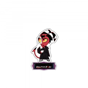 Anime Figure Hazbin Hotel Acrylic Stand Lucifer Morningstar Lilith Charlie Demon Angel Style Custom Charm Phone Personalized, Keychain, Mô Hình Đứng Standee Anime, In 2 Mặt, Cao 6cm, Trang Trí Decor Bàn Học, Balo