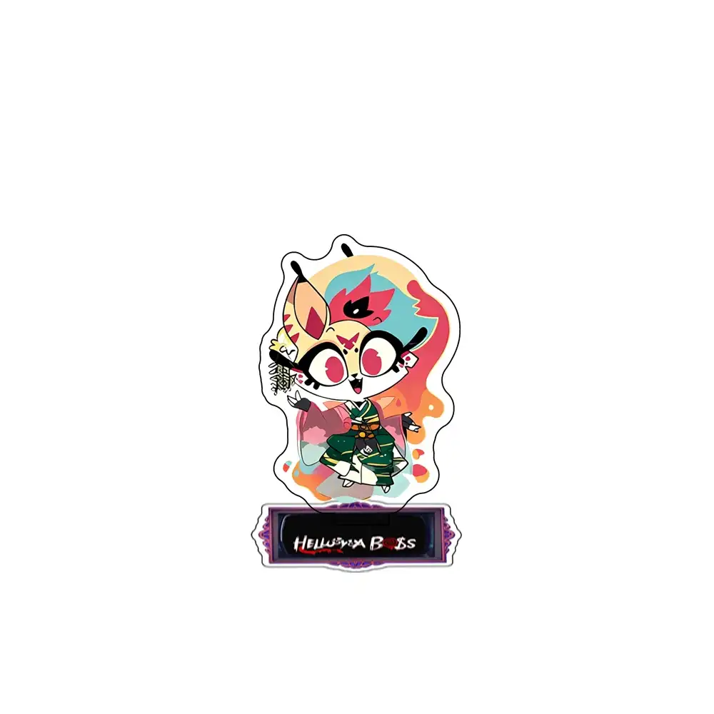 Anime Figure Hazbin Hotel Acrylic Stand Lucifer Morningstar Lilith Charlie Demon Angel Style Custom Charm Phone Personalized, Keychain, Mô Hình Đứng Standee Anime, In 2 Mặt, Cao 6cm, Trang Trí Decor Bàn Học, Balo 2 Anime Figure Hazbin Hotel Acrylic Stand Lucifer Morningstar Lilith Charlie Demon Angel Style Custom Charm Phone Personalized, Keychain, Mô Hình Đứng Standee Anime, In 2 Mặt, Cao 6cm, Trang Trí Decor Bàn Học, Balo - Ảnh 2