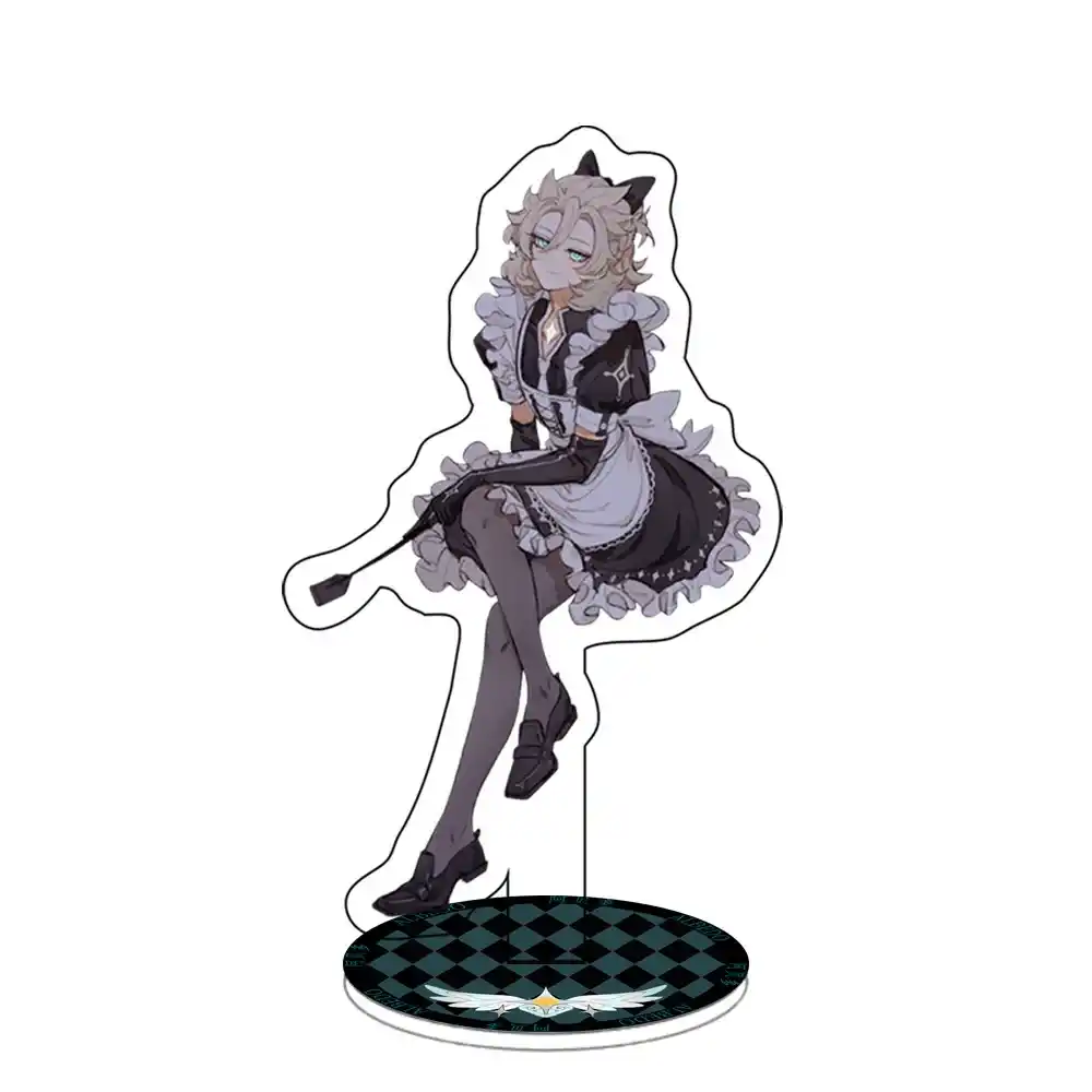 Anime Figure Maid Series Xiao Kaeya Neuvillette Cyno Wanderer Zhongli Acrylic Model Plate Custom Charm Phone Personalized, Keychain, Mô Hình Đứng Standee Anime, In 2 Mặt, Cao 6cm, Trang Trí Decor Bàn Học, Balo 3 Anime Figure Maid Series Xiao Kaeya Neuvillette Cyno Wanderer Zhongli Acrylic Model Plate Custom Charm Phone Personalized, Keychain, Mô Hình Đứng Standee Anime, In 2 Mặt, Cao 6cm, Trang Trí Decor Bàn Học, Balo - Ảnh 3