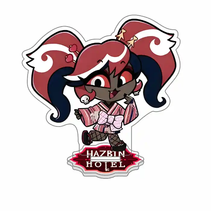 Anime Figurine Hazbin Hotel 2 Acrylic Stand Charlotte/alastor Tabletop Decorations Custom Charm Phone Personalized, Keychain, Mô Hình Đứng Standee Anime, In 2 Mặt, Cao 6cm, Trang Trí Decor Bàn Học, Balo 2 Anime Figurine Hazbin Hotel 2 Acrylic Stand Charlotte/alastor Tabletop Decorations Custom Charm Phone Personalized, Keychain, Mô Hình Đứng Standee Anime, In 2 Mặt, Cao 6cm, Trang Trí Decor Bàn Học, Balo - Ảnh 2