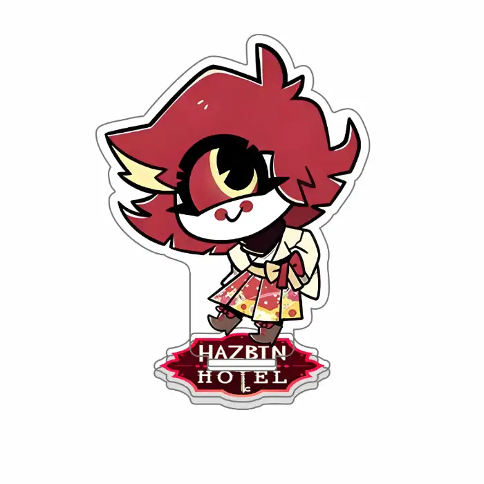 Anime Figurine Hazbin Hotel 2 Acrylic Stand Charlotte/alastor Tabletop Decorations Custom Charm Phone Personalized, Keychain, Mô Hình Đứng Standee Anime, In 2 Mặt, Cao 6cm, Trang Trí Decor Bàn Học, Balo 6 Anime Figurine Hazbin Hotel 2 Acrylic Stand Charlotte/alastor Tabletop Decorations Custom Charm Phone Personalized, Keychain, Mô Hình Đứng Standee Anime, In 2 Mặt, Cao 6cm, Trang Trí Decor Bàn Học, Balo - Ảnh 6