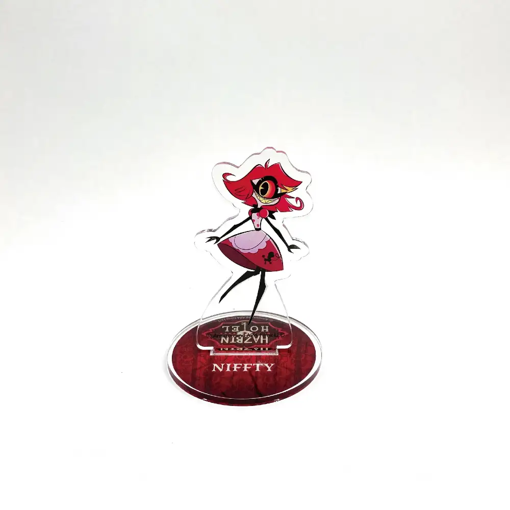 Anime Figurine Hazbin Hotel Acrylic Standee Alastor & Angel Desk Display Figure, Collectible Custom Charm Phone Personalized, Keychain, Mô Hình Đứng Standee Anime, In 2 Mặt, Cao 6cm, Trang Trí Decor Bàn Học, Balo 1 Anime Figurine Hazbin Hotel Acrylic Standee Alastor & Angel Desk Display Figure, Collectible Custom Charm Phone Personalized, Keychain, Mô Hình Đứng Standee Anime, In 2 Mặt, Cao 6cm, Trang Trí Decor Bàn Học, Balo