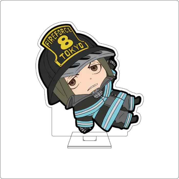 Anime fire Force Cosplay Cute Acrylic Figure Stand Plate Maki Oze Shinra Kusakabe Custom Charm Phone Personalized, Keychain, Mô Hình Đứng Standee Anime, In 2 Mặt, Cao 6cm, Trang Trí Decor Bàn Học, Balo 2 Anime fire Force Cosplay Cute Acrylic Figure Stand Plate Maki Oze Shinra Kusakabe Custom Charm Phone Personalized, Keychain, Mô Hình Đứng Standee Anime, In 2 Mặt, Cao 6cm, Trang Trí Decor Bàn Học, Balo - Ảnh 2