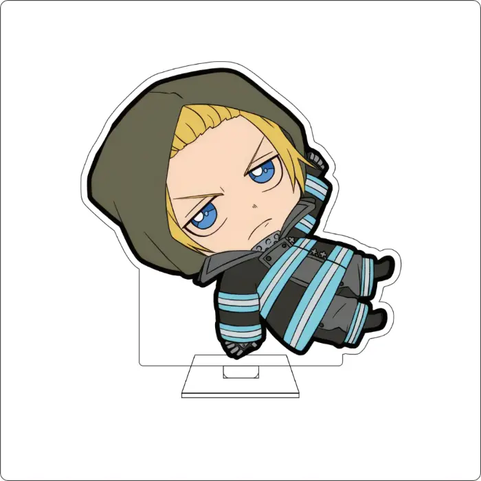 Anime fire Force Cosplay Cute Acrylic Figure Stand Plate Maki Oze Shinra Kusakabe Custom Charm Phone Personalized, Keychain, Mô Hình Đứng Standee Anime, In 2 Mặt, Cao 6cm, Trang Trí Decor Bàn Học, Balo 5 Anime fire Force Cosplay Cute Acrylic Figure Stand Plate Maki Oze Shinra Kusakabe Custom Charm Phone Personalized, Keychain, Mô Hình Đứng Standee Anime, In 2 Mặt, Cao 6cm, Trang Trí Decor Bàn Học, Balo - Ảnh 5