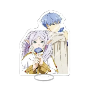 Anime Frieren Acrylic Stand Model Plate Decoration Desk Figure Display Friends Students Gift Custom Charm Phone Personalized, Keychain, Mô Hình Đứng Standee Anime,  In 2 Mặt, Cao 6cm, Trang Trí Decor Bàn Học, Balo