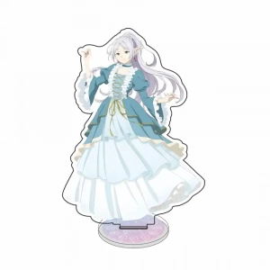Anime Frieren: Beyond Journey's End Frieren At The Funeral Cosplay Acrylic Figure Stand Model Custom Charm Phone Personalized, Keychain, Mô Hình Đứng Standee Anime, In 2 Mặt, Cao 6cm, Trang Trí Decor Bàn Học, Balo