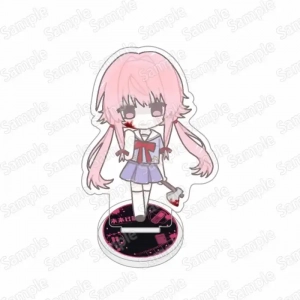 Anime Future Diary New Acrylic Stand Keychain, Hd Double‑sided Printing, Character Yuno Custom Charm Phone Personalized, Keychain, Mô Hình Đứng Standee Anime, In 2 Mặt, Cao 6cm, Trang Trí Decor Bàn Học, Balo