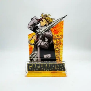 Anime Gachiakuta Acrylic Stand Rudo/enjin/bro Santa/tamsy Caines/semiu Grier/amo Empool Custom Charm Phone Personalized, Keychain, Mô Hình Đứng Standee Anime,  In 2 Mặt, Cao 6cm, Trang Trí Decor Bàn Học, Balo