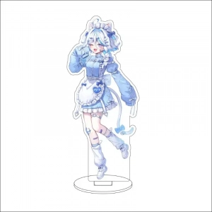 Anime Game Impact Furina Acrylic Stand Cartoon Character Model Plaque Perimeter Standee Custom Charm Phone Personalized, Keychain, Mô Hình Đứng Standee Anime, In 2 Mặt, Cao 6cm, Trang Trí Decor Bàn Học, Balo