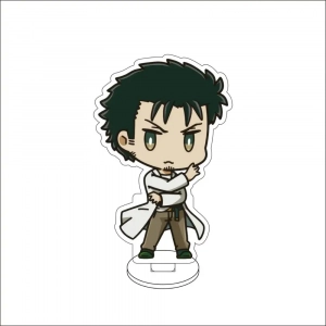 Anime game Steins;gate Cos Okabe Rintarou Makise Kurisu Shiina Mayuri Amane Suzuha Custom Charm Phone Personalized, Keychain, Mô Hình Đứng Standee Anime, In 2 Mặt, Cao 6cm, Trang Trí Decor Bàn Học, Balo