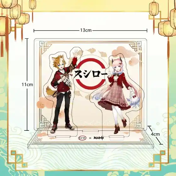 Anime Game Yuanshen Impacting Sushi Acrylic Keychains Sangonomiya Kokomi Goroui Big Stand Custom Charm Phone Personalized, Keychain, Mô Hình Đứng Standee Anime, In 2 Mặt, Cao 6cm, Trang Trí Decor Bàn Học, Balo 2 Anime Game Yuanshen Impacting Sushi Acrylic Keychains Sangonomiya Kokomi Goroui Big Stand Custom Charm Phone Personalized, Keychain, Mô Hình Đứng Standee Anime, In 2 Mặt, Cao 6cm, Trang Trí Decor Bàn Học, Balo - Ảnh 2