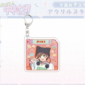 Anime Ganbare Nakamura-kun Acrylic Stand Keychain Y2k Decora Style Sou Riki Okuto Action Custom Charm Phone Personalized, Keychain, Mô Hình Đứng Standee Anime,  In 2 Mặt, Cao 6cm, Trang Trí Decor Bàn Học, Balo