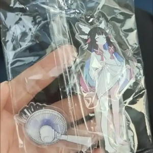 Anime Genshin Impact Damselette Columbina Two Insertion Acrylic Figure Stand Model Plate Diy Custom Charm Phone Personalized, Keychain, Mô Hình Đứng Standee Anime,  In 2 Mặt, Cao 6cm, Trang Trí Decor Bàn Học, Balo