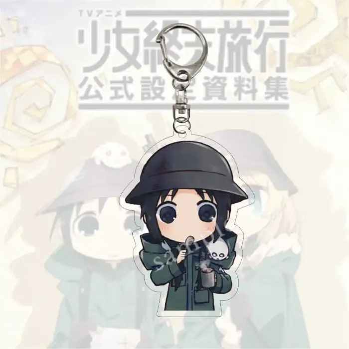 Anime Girl Last Tour Keychain Stand Cartoon Figure Shoujo Shuumatsu Ryokou Chito Acrylic Custom Charm Phone Personalized, Keychain, Mô Hình Đứng Standee Anime, In 2 Mặt, Cao 6cm, Trang Trí Decor Bàn Học, Balo 3 Anime Girl Last Tour Keychain Stand Cartoon Figure Shoujo Shuumatsu Ryokou Chito Acrylic Custom Charm Phone Personalized, Keychain, Mô Hình Đứng Standee Anime, In 2 Mặt, Cao 6cm, Trang Trí Decor Bàn Học, Balo - Ảnh 3