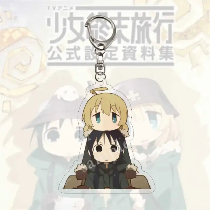Anime Girl Last Tour Keychain Stand Cartoon Figure Shoujo Shuumatsu Ryokou Chito Acrylic Custom Charm Phone Personalized, Keychain, Mô Hình Đứng Standee Anime, In 2 Mặt, Cao 6cm, Trang Trí Decor Bàn Học, Balo 5 Anime Girl Last Tour Keychain Stand Cartoon Figure Shoujo Shuumatsu Ryokou Chito Acrylic Custom Charm Phone Personalized, Keychain, Mô Hình Đứng Standee Anime, In 2 Mặt, Cao 6cm, Trang Trí Decor Bàn Học, Balo - Ảnh 5