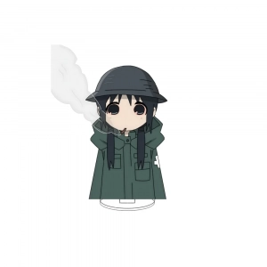 Anime Girls' Last Tour Acrylic Stand Model Cosplay Charm Characters Ornament Accessories Custom Charm Phone Personalized, Keychain, Mô Hình Đứng Standee Anime, In 2 Mặt, Cao 6cm, Trang Trí Decor Bàn Học, Balo
