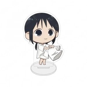 Anime Girls' Last Tour Acrylic Vivid Print Stand Keychain Chito Yuuri Cute Chibi Custom Charm Phone Personalized, Keychain, Mô Hình Đứng Standee Anime,  In 2 Mặt, Cao 6cm, Trang Trí Decor Bàn Học, Balo