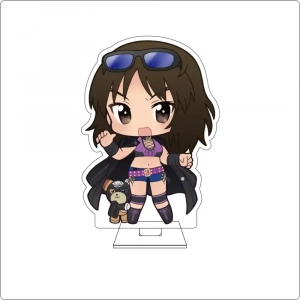 Anime girls Und Panzer Cosplay Cute Acrylic Figure Stand Plate Isuzu Hana Takebe Saori Custom Charm Phone Personalized, Keychain, Mô Hình Đứng Standee Anime, In 2 Mặt, Cao 6cm, Trang Trí Decor Bàn Học, Balo