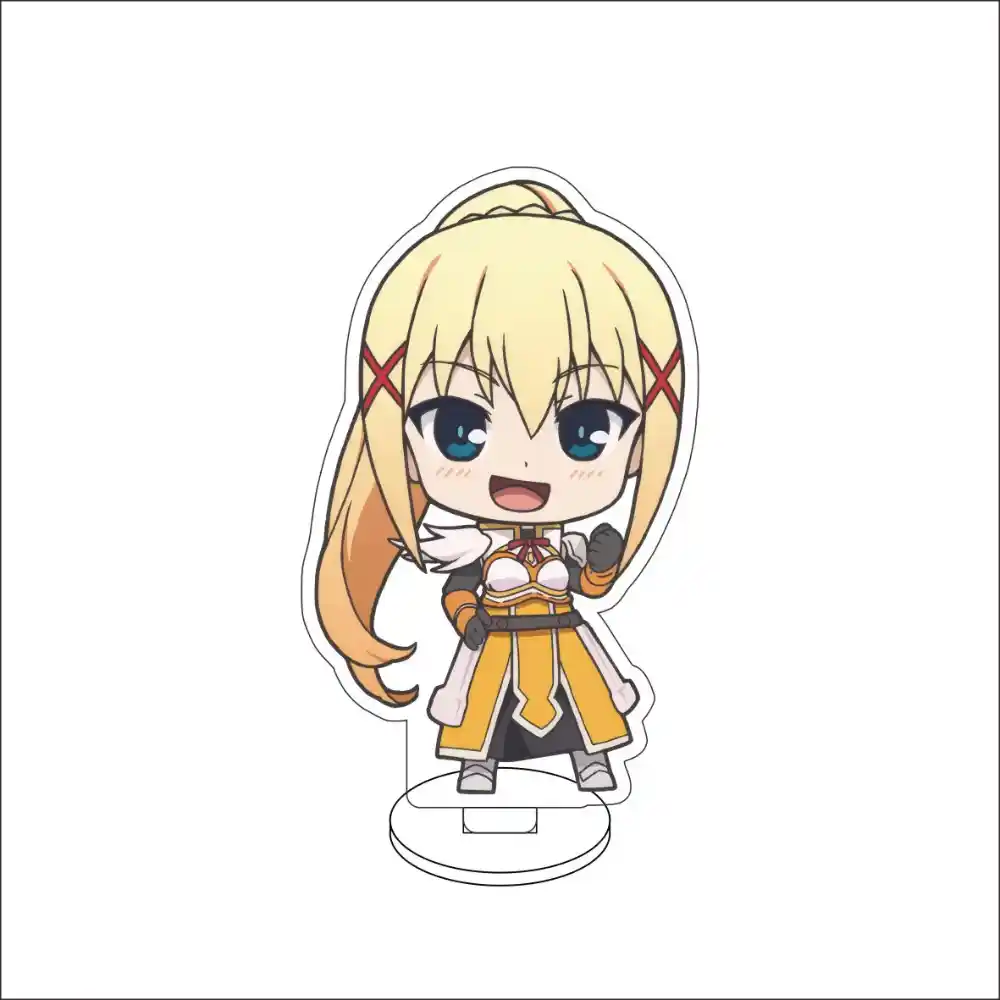 Anime god's Blessing On This Wonderful World! Cos Aqua Darkness Megumin Yunyun Figure Custom Charm Phone Personalized, Keychain, Mô Hình Đứng Standee Anime, In 2 Mặt, Cao 6cm, Trang Trí Decor Bàn Học, Balo 1 Anime god's Blessing On This Wonderful World! Cos Aqua Darkness Megumin Yunyun Figure Custom Charm Phone Personalized, Keychain, Mô Hình Đứng Standee Anime, In 2 Mặt, Cao 6cm, Trang Trí Decor Bàn Học, Balo