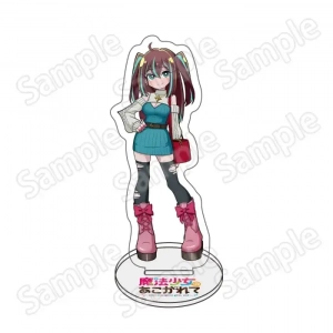 Anime Gushing Over Magical Girls Acrylic Stand Keyring Leoparde Magia Baiser Magenta Custom Charm Phone Personalized, Keychain, Mô Hình Đứng Standee Anime, In 2 Mặt, Cao 6cm, Trang Trí Decor Bàn Học, Balo