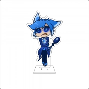 Anime Hazbin Cosplay Cute Acrylic Figure Stand Plate Charlie Morningstar Vaggie Angel Custom Charm Phone Personalized, Keychain, Mô Hình Đứng Standee Anime, In 2 Mặt, Cao 6cm, Trang Trí Decor Bàn Học, Balo
