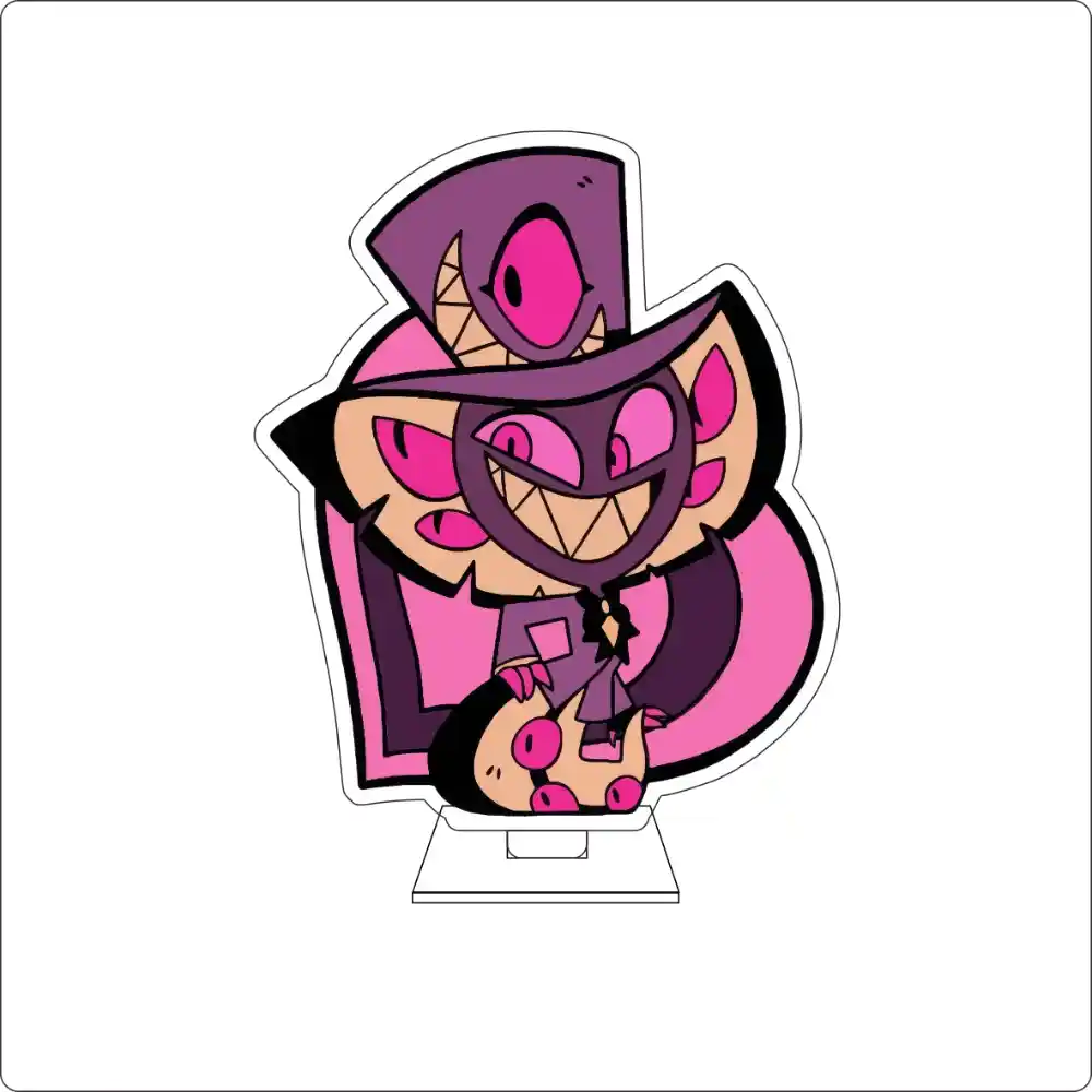 Anime Hazbin Cosplay Cute Acrylic Figure Stand Plate Charlie Morningstar Vaggie Angel Custom Charm Phone Personalized, Keychain, Mô Hình Đứng Standee Anime, In 2 Mặt, Cao 6cm, Trang Trí Decor Bàn Học, Balo 7 Anime Hazbin Cosplay Cute Acrylic Figure Stand Plate Charlie Morningstar Vaggie Angel Custom Charm Phone Personalized, Keychain, Mô Hình Đứng Standee Anime, In 2 Mặt, Cao 6cm, Trang Trí Decor Bàn Học, Balo - Ảnh 7