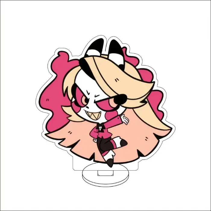 Anime Hazbin Hotel Angel Dust Charlie Morningstar Vaggie Sir Pentious Cos Acrylic Figure Custom Charm Phone Personalized, Keychain, Mô Hình Đứng Standee Anime, In 2 Mặt, Cao 6cm, Trang Trí Decor Bàn Học, Balo 2 Anime Hazbin Hotel Angel Dust Charlie Morningstar Vaggie Sir Pentious Cos Acrylic Figure Custom Charm Phone Personalized, Keychain, Mô Hình Đứng Standee Anime, In 2 Mặt, Cao 6cm, Trang Trí Decor Bàn Học, Balo - Ảnh 2