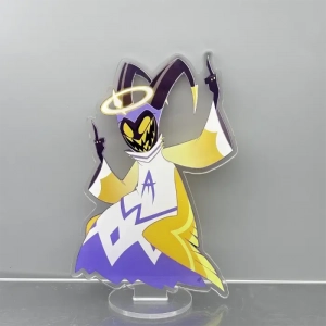 Anime Hazbin Hotel Charlie Morningstar Cosplay Stand Acrylic Figures Vaggie Desktop Standing Custom Charm Phone Personalized, Keychain, Mô Hình Đứng Standee Anime, In 2 Mặt, Cao 6cm, Trang Trí Decor Bàn Học, Balo