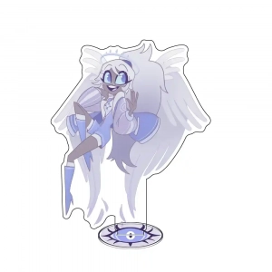 Anime Hazbin Hotel Figure Acrylic Stand Model Plate 1pc Alastor Desk Decor Standing Sign Game Custom Charm Phone Personalized, Keychain, Mô Hình Đứng Standee Anime,  In 2 Mặt, Cao 6cm, Trang Trí Decor Bàn Học, Balo