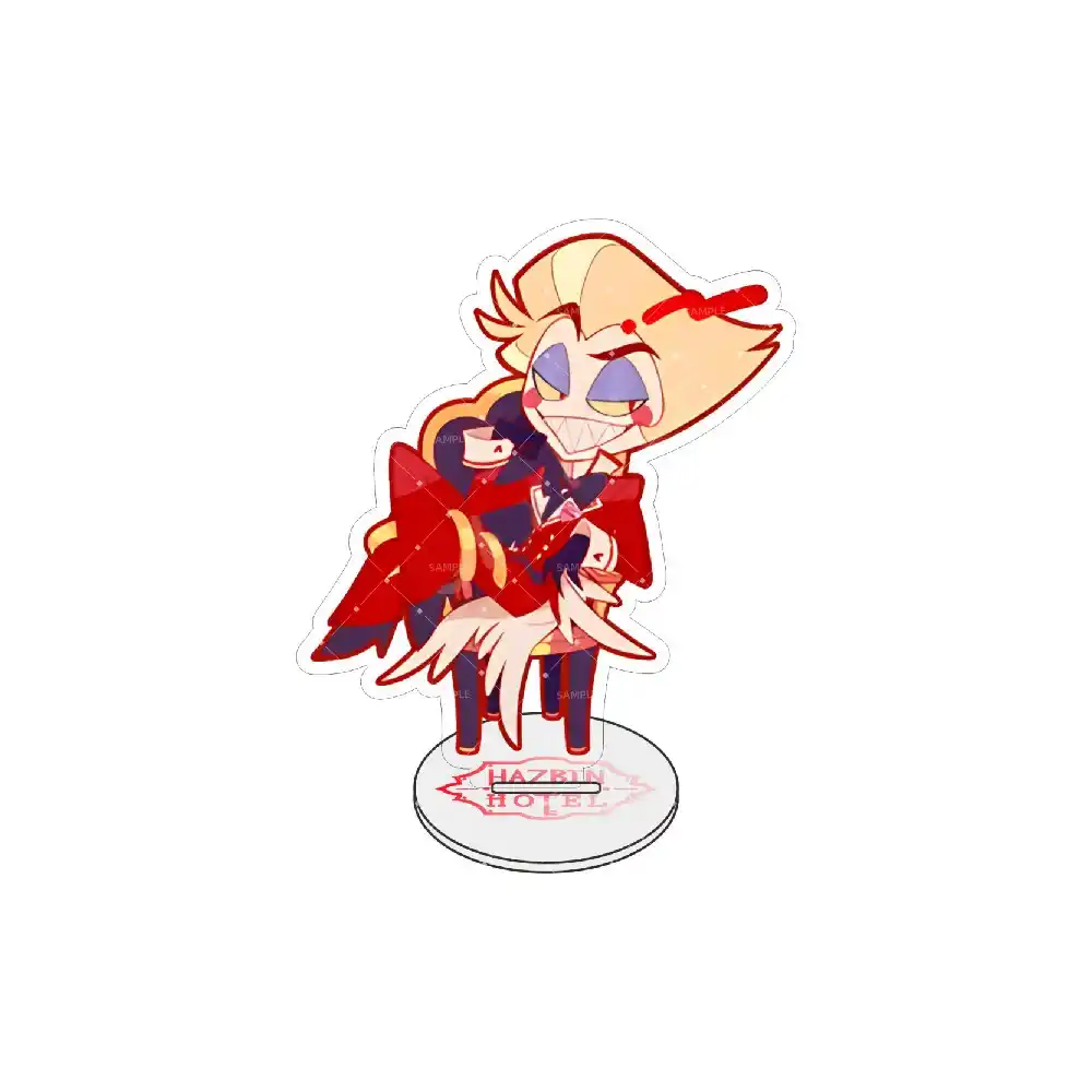 Anime Hell Hotel 2 Cute Acrylic Stand Charlotte/alastor Tabletop Decorations Accessories Custom Charm Phone Personalized, Keychain, Mô Hình Đứng Standee Anime, In 2 Mặt, Cao 6cm, Trang Trí Decor Bàn Học, Balo 4 Anime Hell Hotel 2 Cute Acrylic Stand Charlotte/alastor Tabletop Decorations Accessories Custom Charm Phone Personalized, Keychain, Mô Hình Đứng Standee Anime, In 2 Mặt, Cao 6cm, Trang Trí Decor Bàn Học, Balo - Ảnh 4
