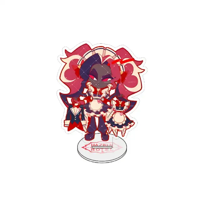 Anime Hell Hotel 2 Cute Acrylic Stand Charlotte/alastor Tabletop Decorations Accessories Custom Charm Phone Personalized, Keychain, Mô Hình Đứng Standee Anime, In 2 Mặt, Cao 6cm, Trang Trí Decor Bàn Học, Balo 5 Anime Hell Hotel 2 Cute Acrylic Stand Charlotte/alastor Tabletop Decorations Accessories Custom Charm Phone Personalized, Keychain, Mô Hình Đứng Standee Anime, In 2 Mặt, Cao 6cm, Trang Trí Decor Bàn Học, Balo - Ảnh 5