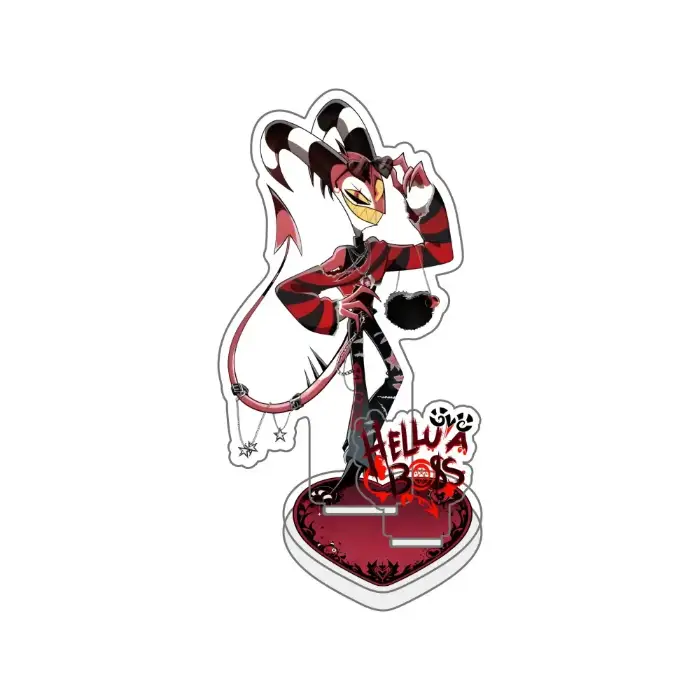 Anime Helluva Boss Hazbin Hotel New 1 Cute Anime Acrylic Stand Keychain Full Set Loona Custom Charm Phone Personalized, Keychain, Mô Hình Đứng Standee Anime, In 2 Mặt, Cao 6cm, Trang Trí Decor Bàn Học, Balo 6 Anime Helluva Boss Hazbin Hotel New 1 Cute Anime Acrylic Stand Keychain Full Set Loona Custom Charm Phone Personalized, Keychain, Mô Hình Đứng Standee Anime, In 2 Mặt, Cao 6cm, Trang Trí Decor Bàn Học, Balo - Ảnh 6