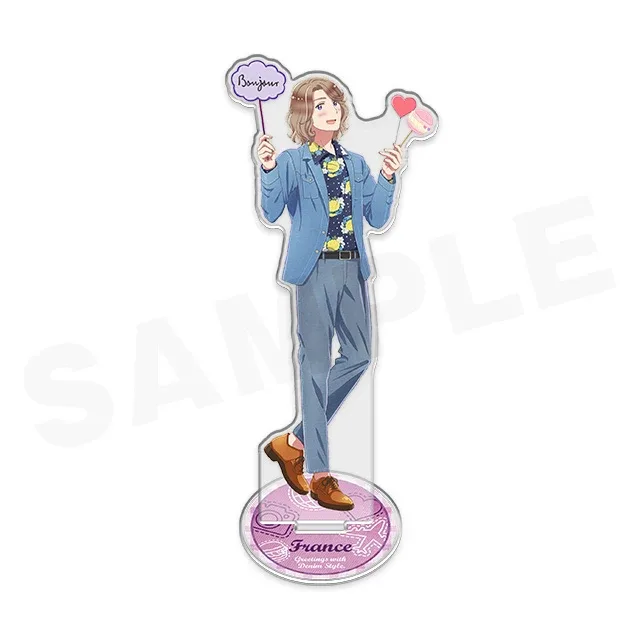 Anime Hetalia World★stars Acrylic Stand Figure Desktop Decoration Collectible Ornament Custom Charm Phone Personalized, Keychain, Mô Hình Đứng Standee Anime, In 2 Mặt, Cao 6cm, Trang Trí Decor Bàn Học, Balo 4 Anime Hetalia World★stars Acrylic Stand Figure Desktop Decoration Collectible Ornament Custom Charm Phone Personalized, Keychain, Mô Hình Đứng Standee Anime, In 2 Mặt, Cao 6cm, Trang Trí Decor Bàn Học, Balo - Ảnh 4