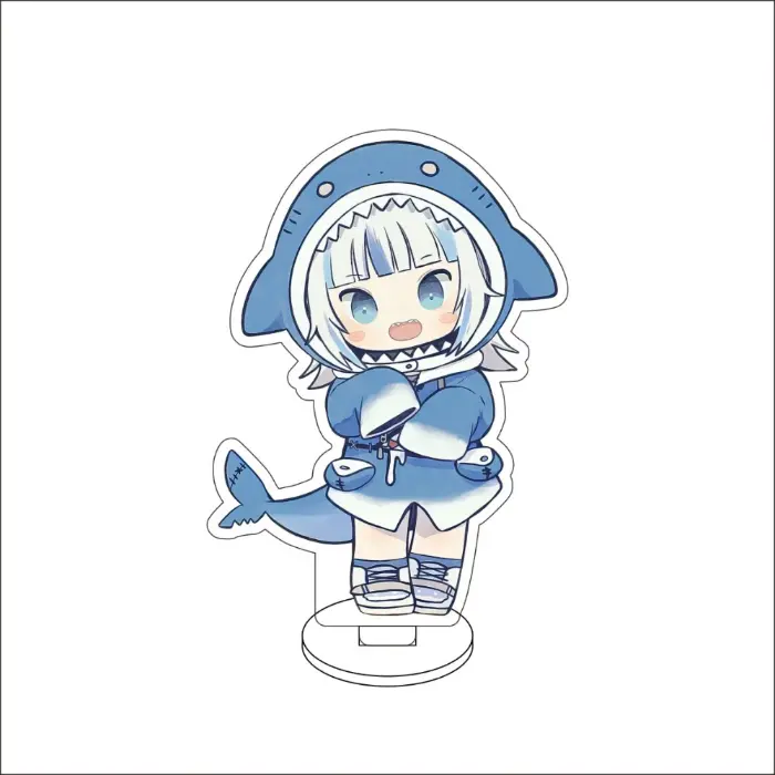 Anime Hologram Live System Gawr Gura Ika Musume Cos Acrylic Figure Stand Q Version Cute Custom Charm Phone Personalized, Keychain, Mô Hình Đứng Standee Anime, In 2 Mặt, Cao 6cm, Trang Trí Decor Bàn Học, Balo 1 Anime Hologram Live System Gawr Gura Ika Musume Cos Acrylic Figure Stand Q Version Cute Custom Charm Phone Personalized, Keychain, Mô Hình Đứng Standee Anime, In 2 Mặt, Cao 6cm, Trang Trí Decor Bàn Học, Balo