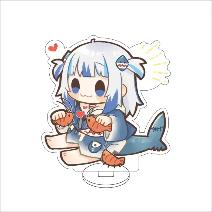 Anime Hologram Live System Gawr Gura Ika Musume Cos Acrylic Figure Stand Q Version Cute Custom Charm Phone Personalized, Keychain, Mô Hình Đứng Standee Anime, In 2 Mặt, Cao 6cm, Trang Trí Decor Bàn Học, Balo 4 Anime Hologram Live System Gawr Gura Ika Musume Cos Acrylic Figure Stand Q Version Cute Custom Charm Phone Personalized, Keychain, Mô Hình Đứng Standee Anime, In 2 Mặt, Cao 6cm, Trang Trí Decor Bàn Học, Balo - Ảnh 4