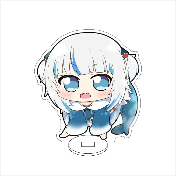 Anime Hologram Live System Gawr Gura Ika Musume Cos Acrylic Figure Stand Q Version Cute Custom Charm Phone Personalized, Keychain, Mô Hình Đứng Standee Anime, In 2 Mặt, Cao 6cm, Trang Trí Decor Bàn Học, Balo 5 Anime Hologram Live System Gawr Gura Ika Musume Cos Acrylic Figure Stand Q Version Cute Custom Charm Phone Personalized, Keychain, Mô Hình Đứng Standee Anime, In 2 Mặt, Cao 6cm, Trang Trí Decor Bàn Học, Balo - Ảnh 5