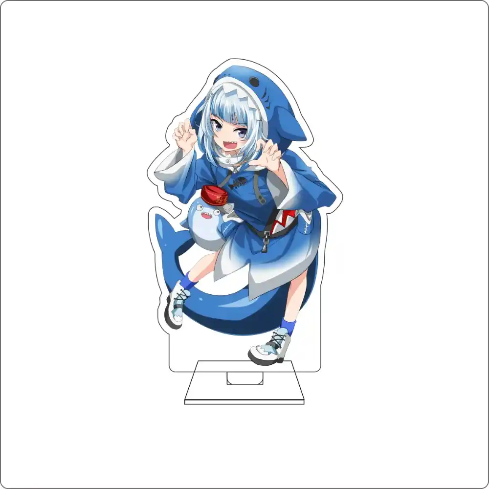 Anime hololive Cosplay Cute Acrylic Figure Stand Plate Gawr Gura Ornaments Gifts Custom Charm Phone Personalized, Keychain, Mô Hình Đứng Standee Anime, In 2 Mặt, Cao 6cm, Trang Trí Decor Bàn Học, Balo 2 Anime hololive Cosplay Cute Acrylic Figure Stand Plate Gawr Gura Ornaments Gifts Custom Charm Phone Personalized, Keychain, Mô Hình Đứng Standee Anime, In 2 Mặt, Cao 6cm, Trang Trí Decor Bàn Học, Balo - Ảnh 2